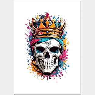 skull king Posters and Art